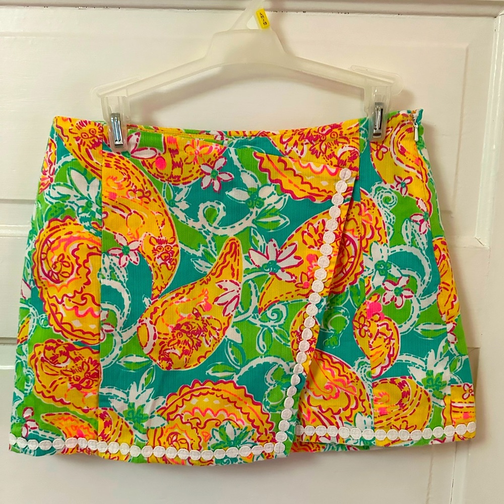 Lilly Pulitzer Sri Lanka Skort Size 2